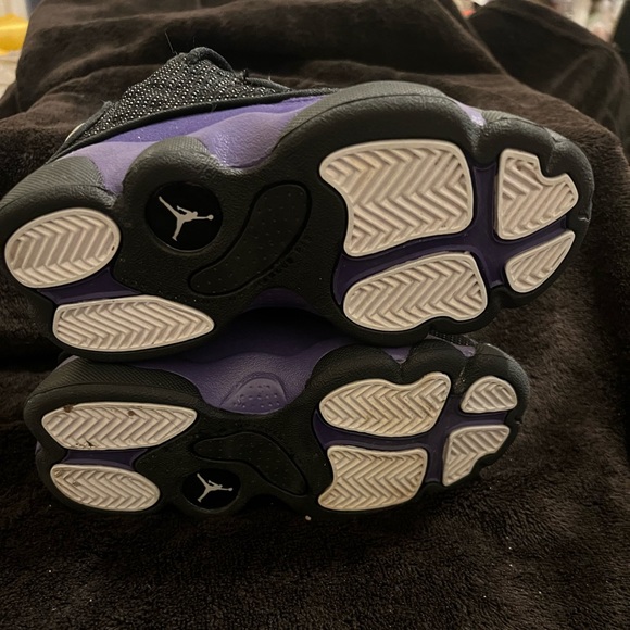 Jordan 13 Retro Court Purple 11c - Picture 3 of 5